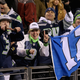 Seattle fans hold a “12” flag. (Photo: Christian Petersen/Getty Images)